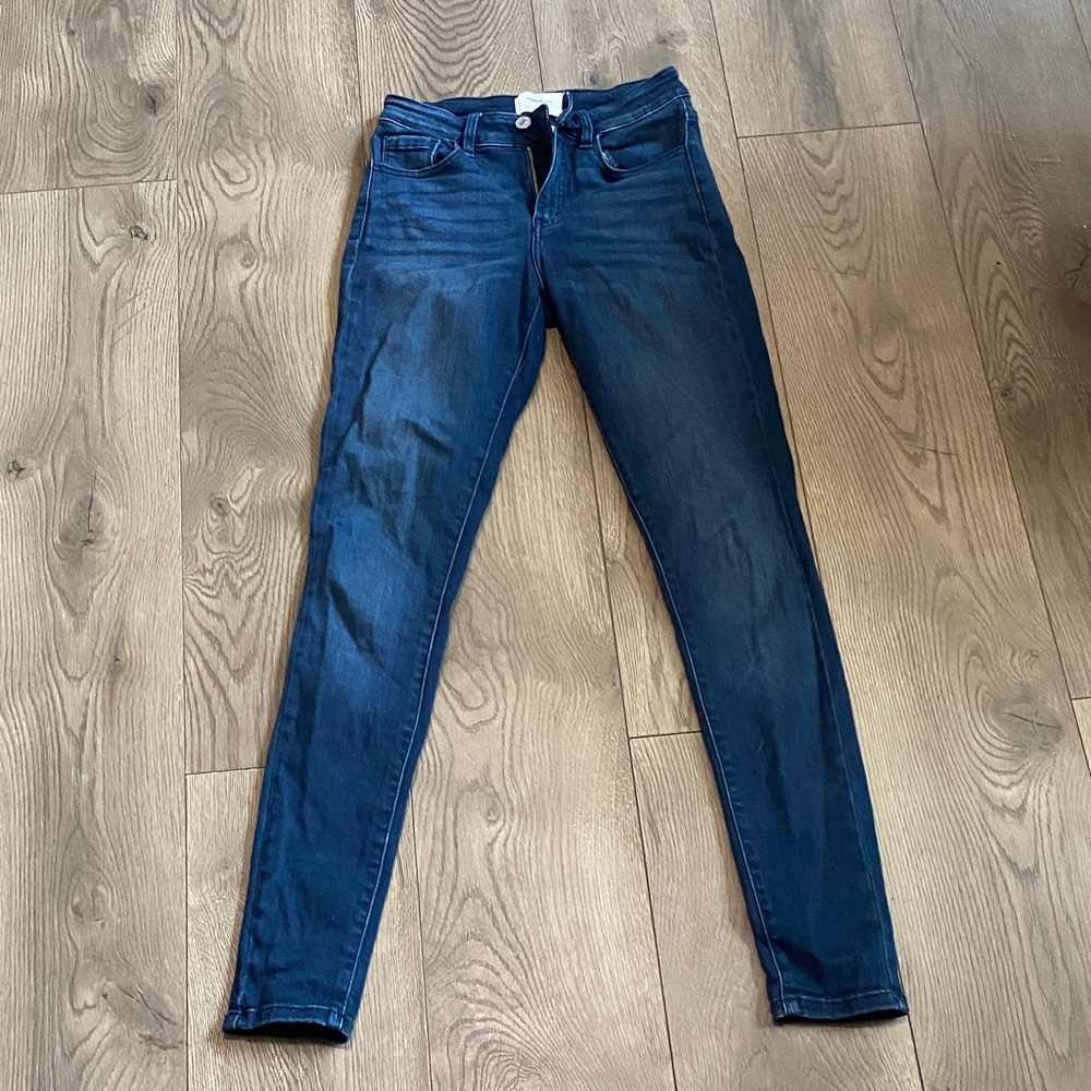 KanCan Dark Blue Women's Skinny Jeans